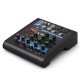 Mini 4 Channels Audio Mixer USB bluetooth DJ Sound Mixing Console MP3 Karaoke Amplifier for KTV