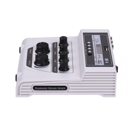 Mini Audio Mixer Sound Mixing Console Live Karaoke USB MP3 Playing Recording Mini Audio Mixer Sound Mixing Console Live Karaoke USB MP3 Playing Recording
