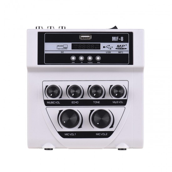 Mini Audio Mixer Sound Mixing Console Live Karaoke USB MP3 Playing Recording Mini Audio Mixer Sound Mixing Console Live Karaoke USB MP3 Playing Recording