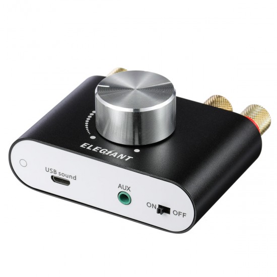 Mini bluetooth Digital Power Amplifier Audio Stereo High Bass Speaker 100W DC9V-24V US Plug Mini bluetooth Digital Power Amplifier Audio Stereo High Bass Speaker 100W DC9V-24V US Plug