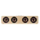 Multifunctional 14W Wood Sound Grain Speaker Wireless bluetooth TF Card AUX FM Multifunctional 14W Wood Sound Grain Speaker Wireless bluetooth TF Card AUX FM