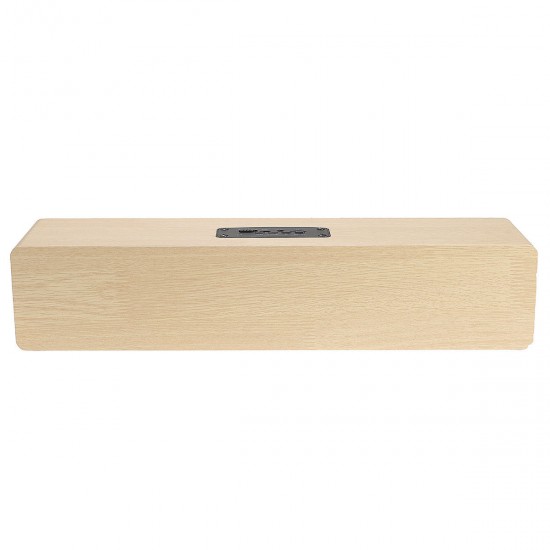 Multifunctional 14W Wood Sound Grain Speaker Wireless bluetooth TF Card AUX FM