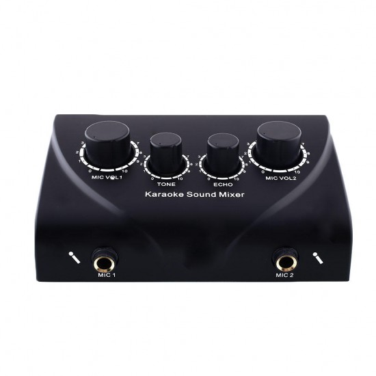 N-3 Karaoke Echo Mixer Sound Audio Mixer Console PC TV Amplifier System N-3 Karaoke Echo Mixer Sound Audio Mixer Console PC TV Amplifier System