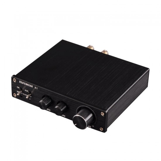 A1 2x100W bluetooth 5.0 Bass Tone Stereo Lossless HIFI Amplifier