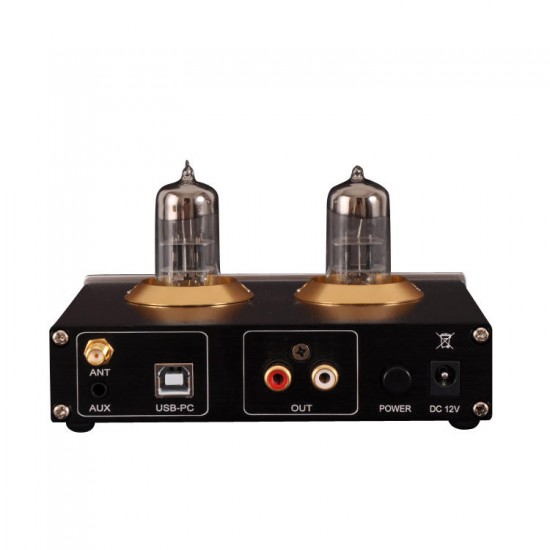 A2 ESS9023 bluetooth 5.0 HIFI Lossless 6N3 Vacuum Tube Preamp Amplifier DAC