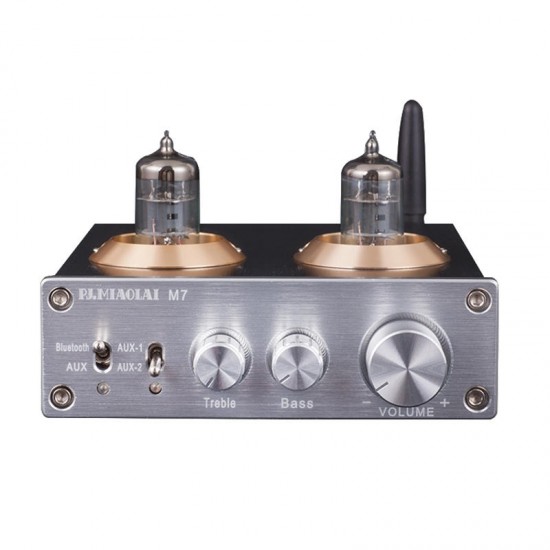 M7 bluetooth 5.0 6J1 Vacuum Tube Amplifier Preamplifier Preamp