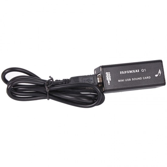 Q1 PCM2704 HIFI Mini USB Portable Sound Card DAC