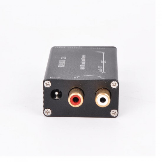 Q3 HiFi Mini DAC Digital to Analog Audio Converter DAC Optical Coaxial Input RCA Out Q3 HiFi Mini DAC Digital to Analog Audio Converter DAC Optical Coaxial Input RCA Out