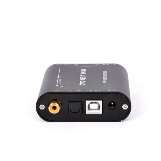 Q4 CM108AH HIFI Fiber Coaxial Fever Decoder DAC Computer External USB Audio Card