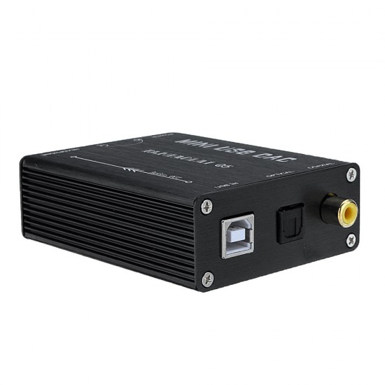 Q5 PCM2704 Audio Decoder USB Converter Analog Audio R / L and Digital Fiber Coaxial Audio Signal DAC Q5 PCM2704 Audio Decoder USB Converter Analog Audio R / L and Digital Fiber Coaxial Audio Signal DAC