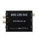 Q5 PCM2704 Audio Decoder USB Converter Analog Audio R / L and Digital Fiber Coaxial Audio Signal DAC Q5 PCM2704 Audio Decoder USB Converter Analog Audio R / L and Digital Fiber Coaxial Audio Signal DAC
