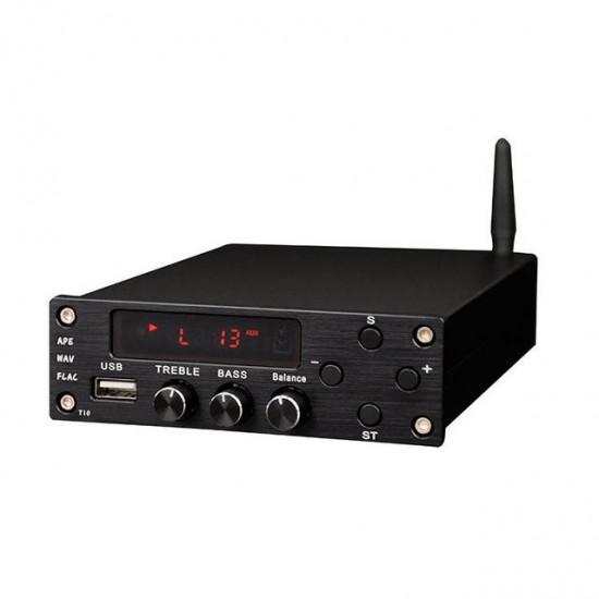 T10 TDA7498L 200W Bass Treble HIFI Lossless Amplifier Support RCA USB T10 TDA7498L 200W Bass Treble HIFI Lossless Amplifier Support RCA USB