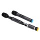Portable UHF 2 Channel Wireless Microphone 500-599 Mhz Karaoke Wedding Evening Party DJ EU UK US Plug Home Theatre System Portable UHF 2 Channel Wireless Microphone 500-599 Mhz Karaoke Wedding Evening Party DJ EU UK US Plug Home Theatre System