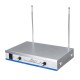 Professional 2 Channel 2 Cordless Handheld Mic UHF Wireless Microphone System Professional 2 Channel 2 Cordless Handheld Mic UHF Wireless Microphone System