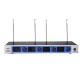 Professional 4 Channel 4 Cordless Handheld Mic UHF Wireless Microphone System Karaoke AU Professional 4 Channel 4 Cordless Handheld Mic UHF Wireless Microphone System Karaoke AU