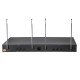 Professional 4 Channel 4 Cordless Handheld Mic UHF Wireless Microphone System Karaoke AU