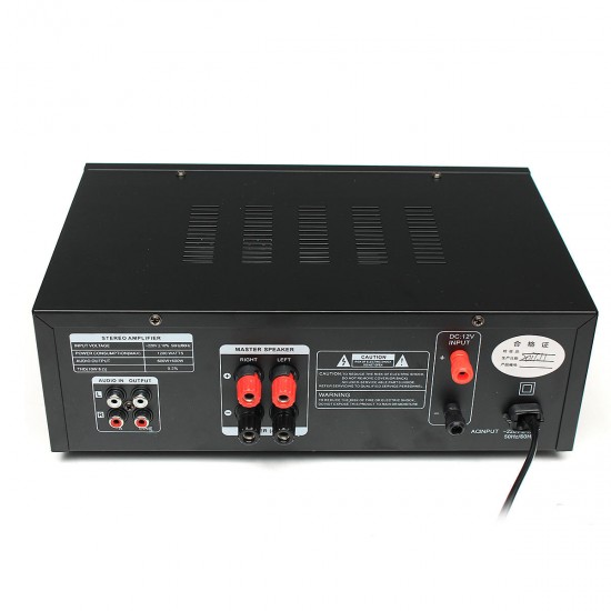 KA-639 Professional Home Audio 1200 Watt Stereo Power Amplifier Support USB SD Card KA-639 Professional Home Audio 1200 Watt Stereo Power Amplifier Support USB SD Card
