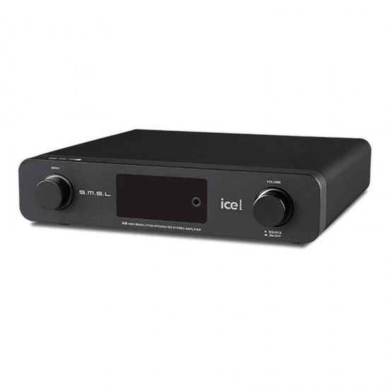 A6 HIFI DSD Digital Amplifier with DAC ICEPOWER 50AS*2 SE Module CM6632A AK4452 DSD512 USB/Optical/Coaxial/LP PHONO/CD Analog A6 HIFI DSD Digital Amplifier with DAC ICEPOWER 50AS*2 SE Module CM6632A AK4452 DSD512 USB/Optical/Coaxial/LP PHONO/CD Analog