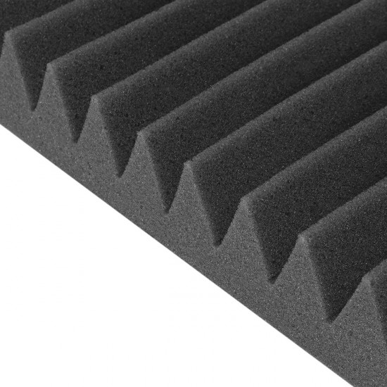 Studio Acoustic Soundproof Foam Sound Absorption Treatment Panel Wedge