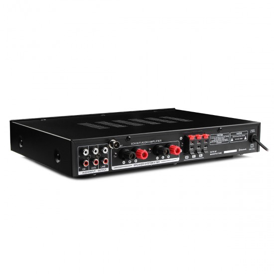 AV-298BT 220V 300W+300W+120W 5CH bluetooth 4.1 Stereo AV Surround Amplifier Karaoke Cinema AV-298BT 220V 300W+300W+120W 5CH bluetooth 4.1 Stereo AV Surround Amplifier Karaoke Cinema