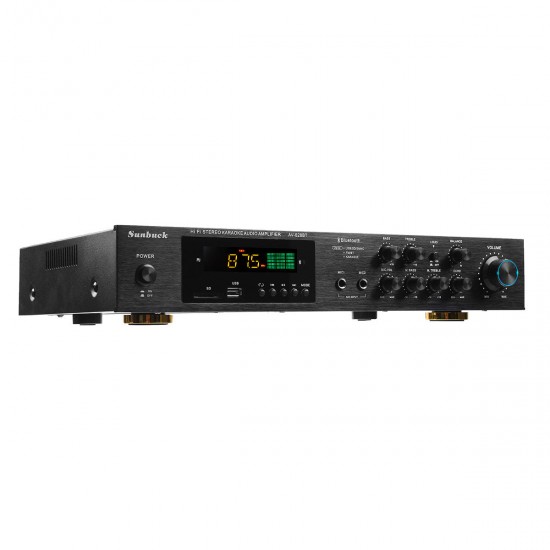 AV-628BT 1120W 5CH bluetooth 4ohm Stereo Surround Power Amplifier