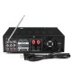 TAV-339B bluetooth 600W Karaoke Power Stero Amplifier With VU Meter FM 2 Channel USB SD