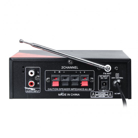 AK-699D 220V Mini Card Stereo Speaker Power Amplifier Small Power Amplifier AK-699D 220V Mini Card Stereo Speaker Power Amplifier Small Power Amplifier