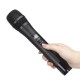 UHF 220-270MHz Wireless Microphone System Receiver Dual Mic Handheld Cordless KTV Stage