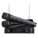 UHF 220-270MHz Wireless Microphone System Receiver Dual Mic Handheld Cordless KTV Stage UHF 220-270MHz Wireless Microphone System Receiver Dual Mic Handheld Cordless KTV Stage