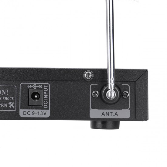 UHF 220-270MHz Wireless Microphone System Receiver Dual Mic Handheld Cordless KTV Stage UHF 220-270MHz Wireless Microphone System Receiver Dual Mic Handheld Cordless KTV Stage