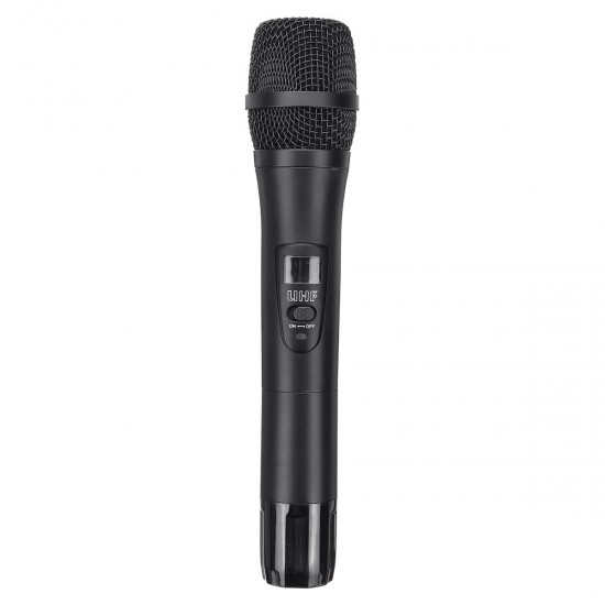 UHF 220-270MHz Wireless Microphone System Receiver Dual Mic Handheld Cordless KTV Stage UHF 220-270MHz Wireless Microphone System Receiver Dual Mic Handheld Cordless KTV Stage