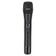 UHF 220-270MHz Wireless Microphone System Receiver Dual Mic Handheld Cordless KTV Stage