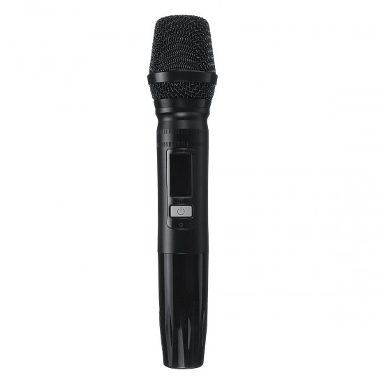 UW-01 UHF Wireless Microphone System Handheld LED Karaoke KTV Mic with Receiver UW-01 UHF Wireless Microphone System Handheld LED Karaoke KTV Mic with Receiver