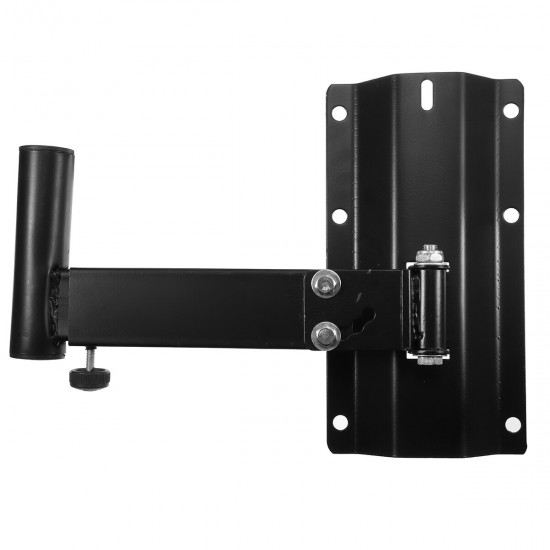 Universal Heavy Duty Steel 180 Degrees Swivel Adjustable Speaker Wall Bracket for Wall Hanging Home Theatre System