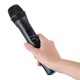V3002 VHF Wireless Microphone System 2PCS Handheld LCD Mic with 2 CH Receiver