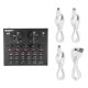 V8 Noise Reduction 12 Sound Effect Audio Mixing Mixer Console Sound Card V8 Noise Reduction 12 Sound Effect Audio Mixing Mixer Console Sound Card
