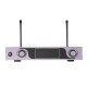 VHF Wireless Microphone Receiver 2 Channel Transmitter System Two Handheld Microphone VHF Wireless Microphone Receiver 2 Channel Transmitter System Two Handheld Microphone