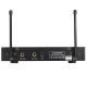 VHF Wireless Microphone Receiver 2 Channel Transmitter System Two Handheld Microphone VHF Wireless Microphone Receiver 2 Channel Transmitter System Two Handheld Microphone