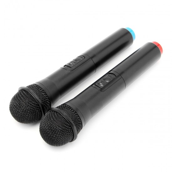 WM-09V VHF Wireless 2 Channel Dual Handheld KTV Karaoke Home Party Microphone System WM-09V VHF Wireless 2 Channel Dual Handheld KTV Karaoke Home Party Microphone System