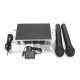 WM-09V VHF Wireless 2 Channel Dual Handheld KTV Karaoke Home Party Microphone System WM-09V VHF Wireless 2 Channel Dual Handheld KTV Karaoke Home Party Microphone System