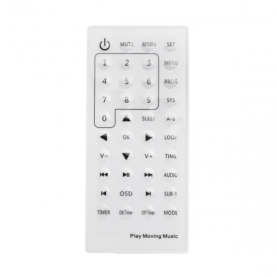 bluetooth Wall Mount Mountable HD DVD Player Speaker Remote Control FM Stereo bluetooth Wall Mount Mountable HD DVD Player Speaker Remote Control FM Stereo