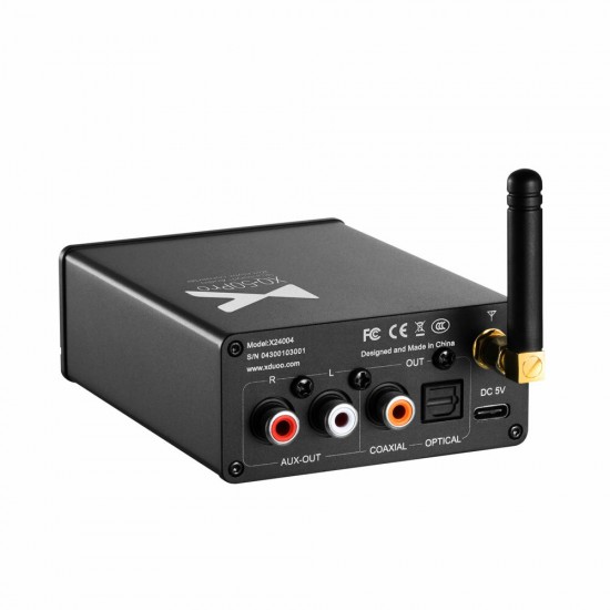 XQ-50 Pro Qualcomms CSR8675 bluetooth 5.0 HIFI DAC Audio Receiver Converter Support PC Android iOS XQ-50 Pro Qualcomms CSR8675 bluetooth 5.0 HIFI DAC Audio Receiver Converter Support PC Android iOS