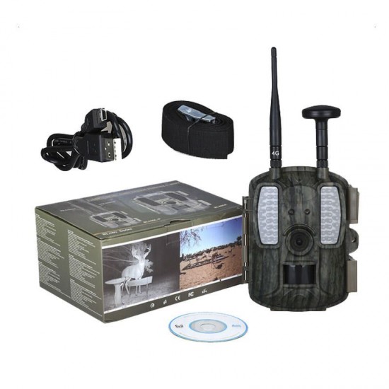 HC-4G002 4G 12MP Digital Scouting Infrared Hunting Camera Video MMS GPRS GPS Night Vision
