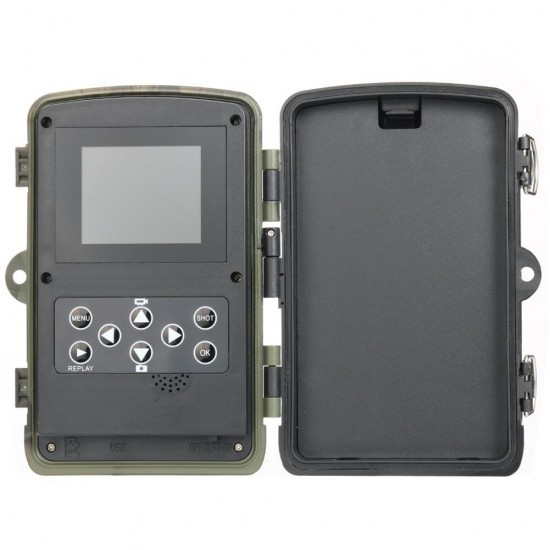 HC-810A 16MP 1080P HD 44 LEDs Waterproof Hunting Trail Track Camera 0.3s Trigger Time
