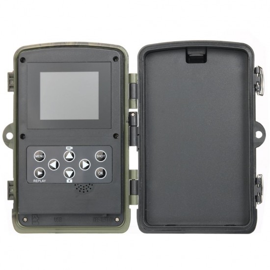 HC-810A 16MP 1080P HD 44 LEDs Waterproof Hunting Trail Track Camera 0.3s Trigger Time HC-810A 16MP 1080P HD 44 LEDs Waterproof Hunting Trail Track Camera 0.3s Trigger Time