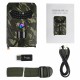 PR100B 12MP 1080P 120° Night Vision Hunting Camera IP56 Waterproof Wildlife Trail Camera for Home Security and Wildlife Monitoring