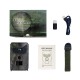 PR100C 12MP 1080P 120° Night Vision Hunting Camera IP56 Waterproof Wildlife Trap Trail Scouting Camera for Home Security and Wildlife Monitoring