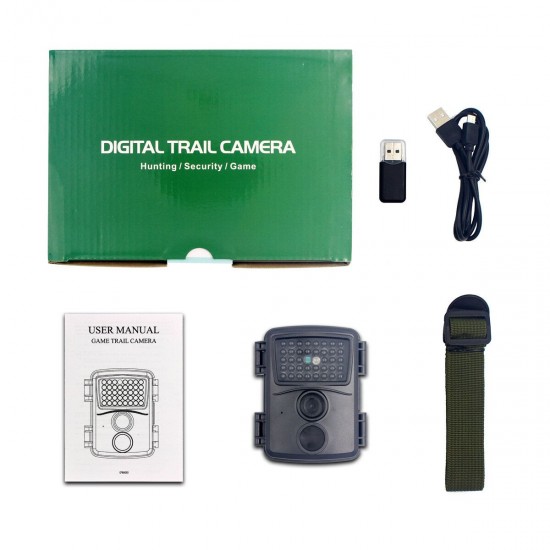 PR600B 12MP 1080P Night Vision Waterproof Hunting Camera 0.8s Trigger Time Recorder Wildlife Trail Camera for Home Security and Wildlife Monitoring PR600B 12MP 1080P Night Vision Waterproof Hunting Camera 0.8s Trigger Time Recorder Wildlife Trail Camera for Home Security and Wildlife Monitoring