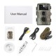 XT-453 Hunting Camera 12MP 1080P Full HD Trail Camera Infrared Wildlife Camera with Night Vision 65FT IP56 Waterproof