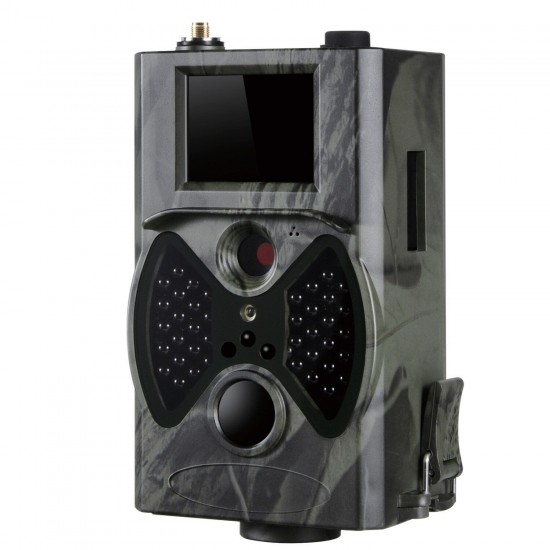 HC-300M 12MP 1080P Hunting Camera 2G MMS SMTP SMS Cellular Wireless Night Vision Surveillance Wildlife Trail Camera